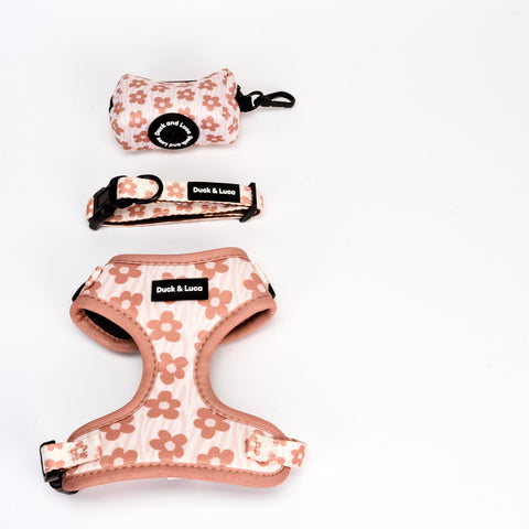 4 - Piece Bundle - Brown Daisy
