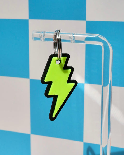 3D Lightning Bolt Jumbo Charm