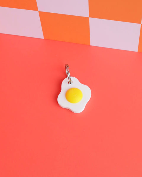 3D Fried Egg Jumbo Charm