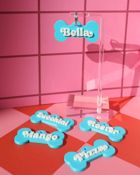 3D Longbone Pet Tag