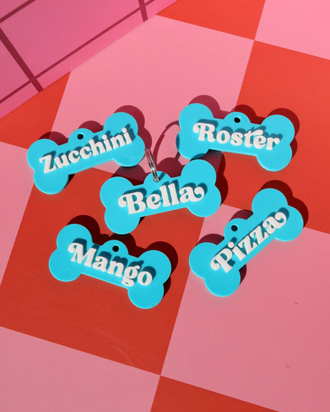 3D Longbone Pet Tag
