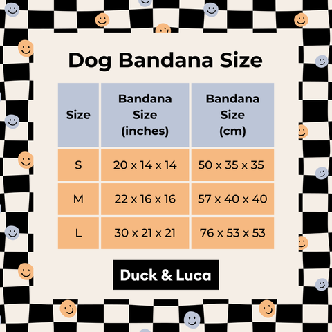 Dog Bandana - Neon Lime Happy Face