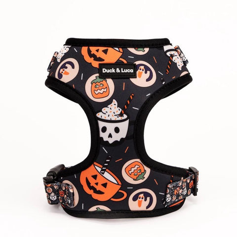 Adjustable Dog Harness - Retro Halloween