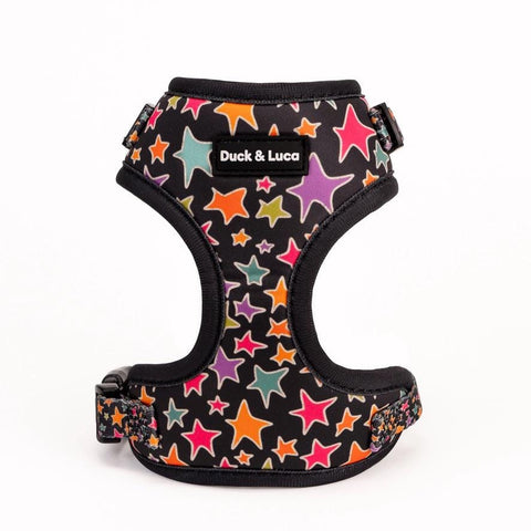Adjustable Dog Harness - Funky Stars