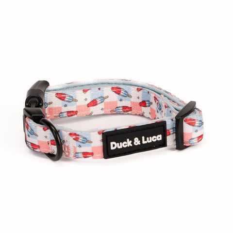 Adjustable Dog Collar - Fourth of July Popsicle