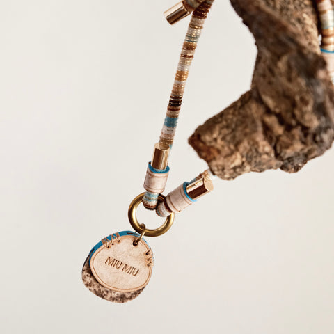 Leather Pet ID Tag and Necklace