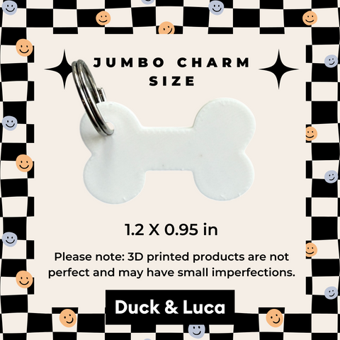 3D Bone Jumbo Charm