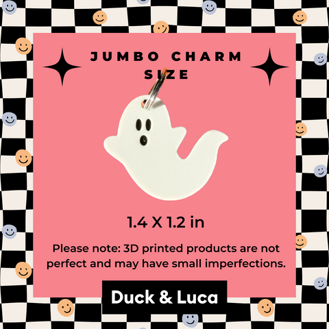 3D Fly Ghostie Jumbo Charm