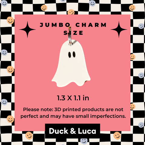 3D Stand Ghostie Jumbo Charm