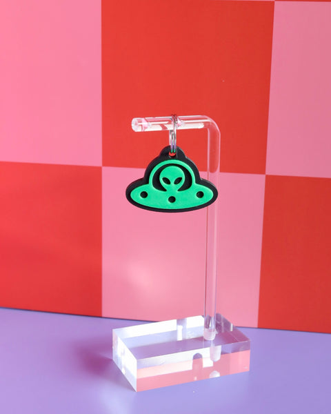 3D UFO Jumbo Charm
