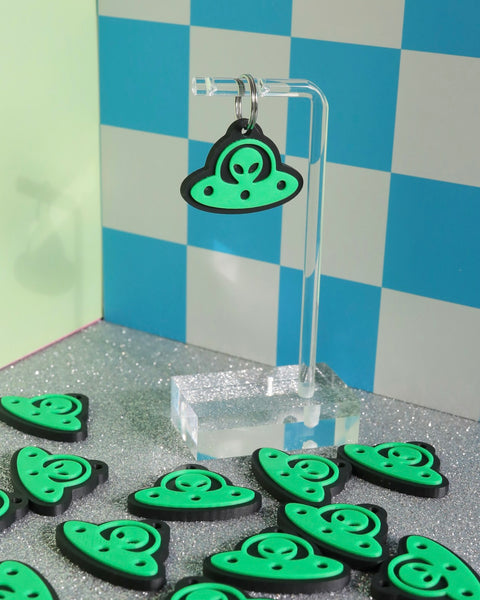 3D UFO Jumbo Charm