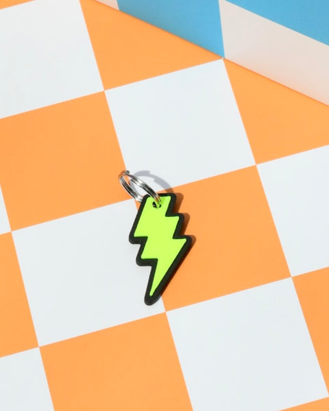3D Lightning Bolt Jumbo Charm