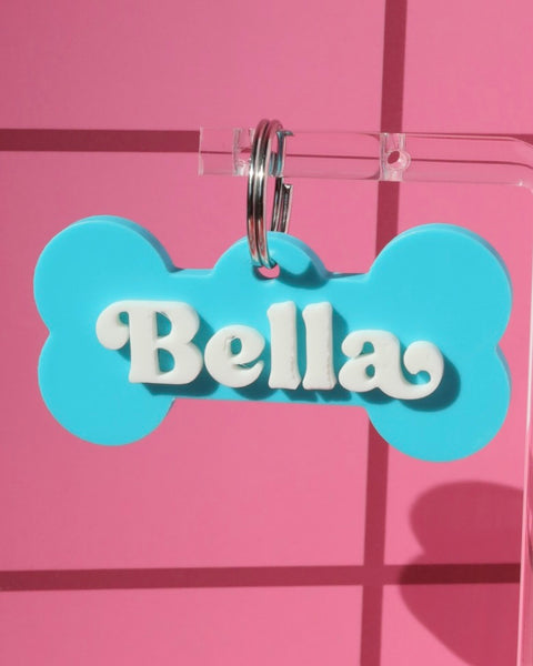 3D Longbone Pet Tag