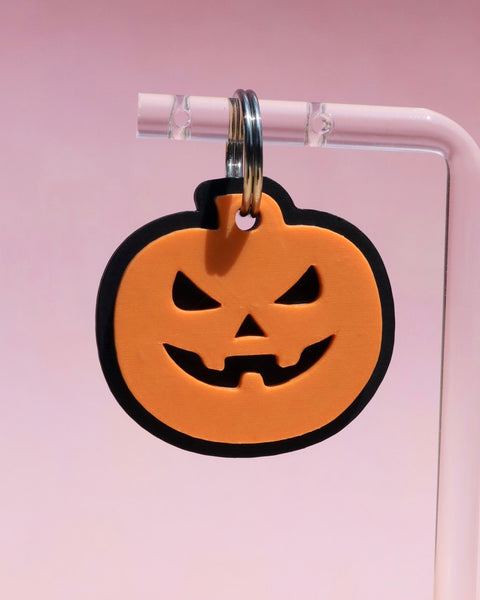 3D Pumpkin Jumbo Charm