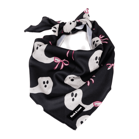 Dog Bandana - Ghosts and Bows Halloween