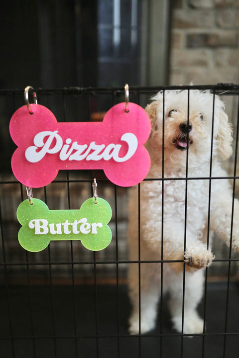 Personalized Dog Crate Sign