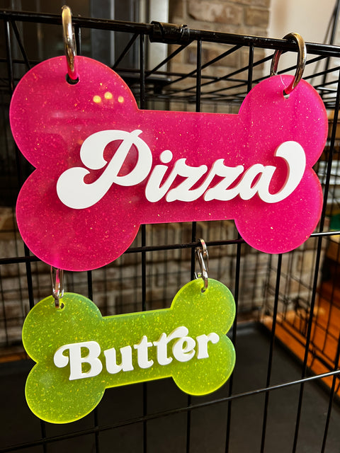 Personalized Dog Crate Sign